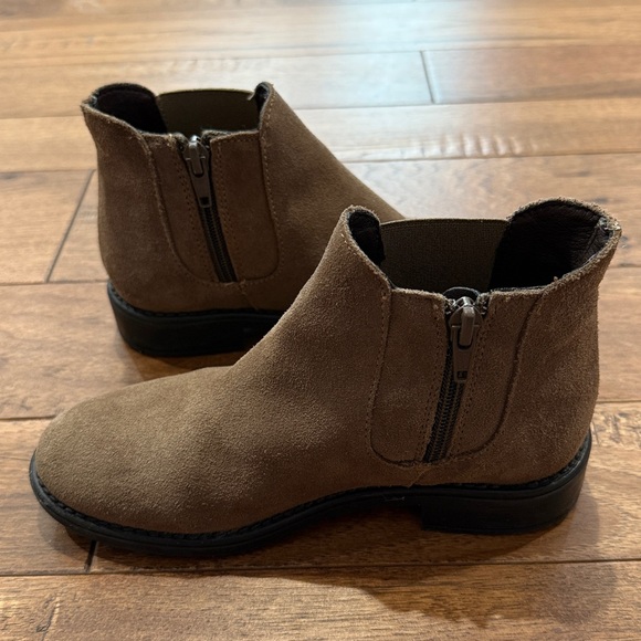 Enzo Tesoti Girls Brown Suede Ankle Boots - Size 32 Spain / US Girls 1 - Picture 7 of 16